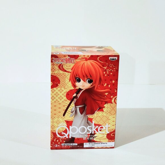 New Banpresto Rurouni Kenshin Q Posket Kenshin Himura Figure 14cm Japan - Picture 2 of 5